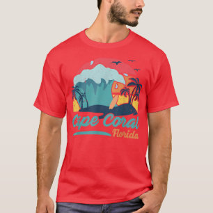 Camiseta Cape Coral Florida Beach Summer Surfing SunSet Pal