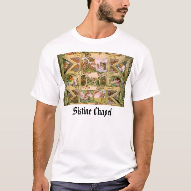 Camiseta Capela de Sistine, capela de Sistine (Frente)
