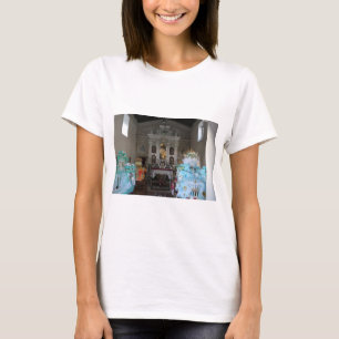 Camiseta Capela Em Laino Borgo Itália Antes De Um Festival