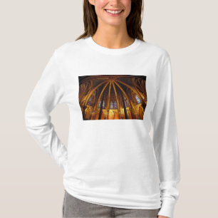 Camiseta capela inferior de La Sainte-Chapelle, Paris,