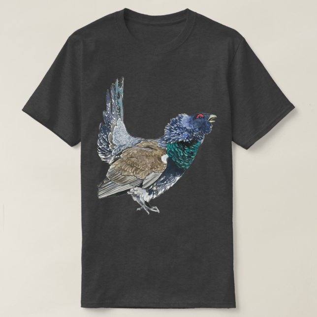 Camiseta Capercaillie (Frente do Design)
