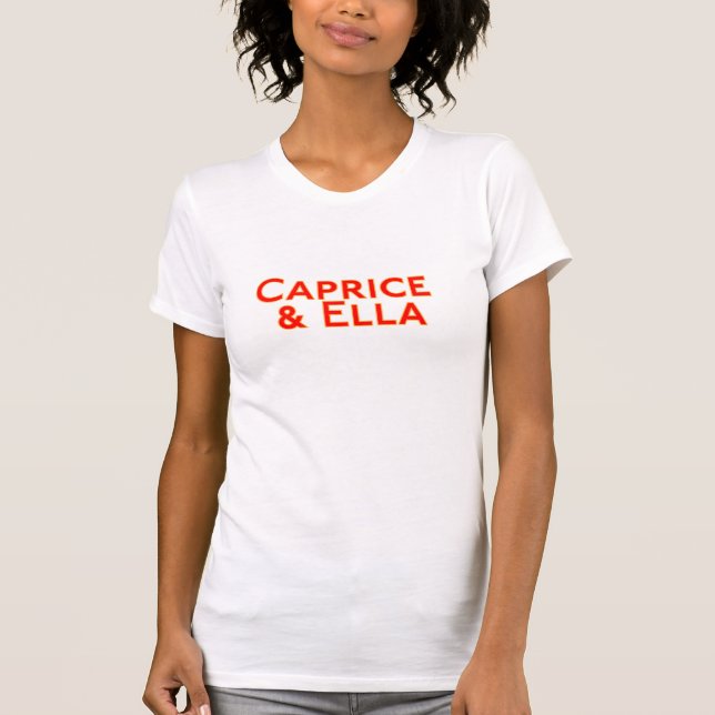 Camiseta Capice e Ella Short Sleeve Jersey Tee (Frente)