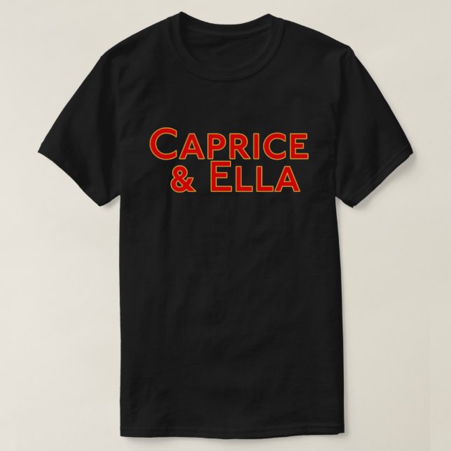 Camiseta Capice e Ella Short Sleeve Tee, de uso masculino (Frente do Design)