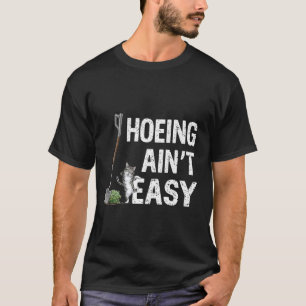 Camiseta Capinar Não é Fácil Planta Engraçada Amante de Jar