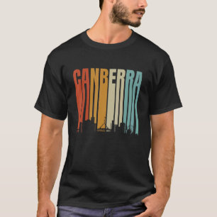Camiseta Capital da Austrália na linha do horizonte de 1970