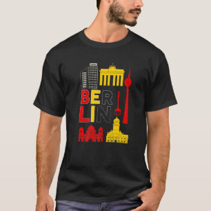 Camiseta Capital de Berlim da Alemanha