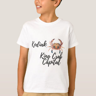 Camiseta Capital de caranguejo de Kodiak