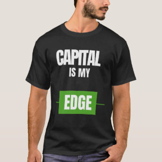 Camiseta Capital É Minha Vantagem — Design de Mentalidade d