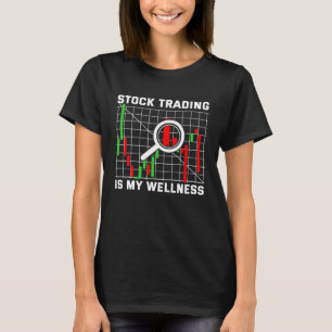 Camiseta Capitalismo de Mercado de Ações Negociador Diário