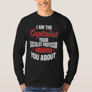 Camiseta Capitalismo Investir Em Unidades Populacionais E E
