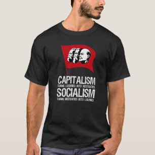 Camiseta Capitalismo Vs Socialismo  Anti Comunista  Pro Cap