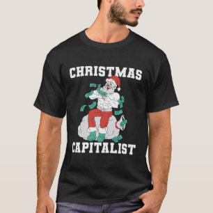 Camiseta Capitalista Xmas Empresário - Anti-Capitalismo C