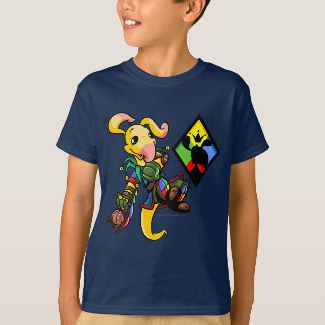 Camiseta Capitão 1 da equipe da ilha de Roo (Frente)