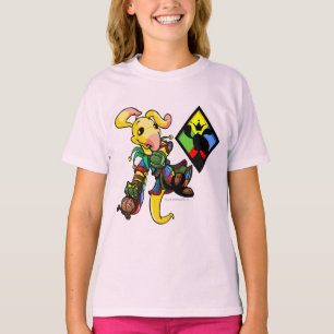 Camiseta Capitão 1 da Equipe da Ilha Roo