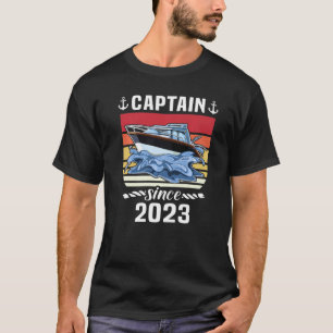 Camiseta Capitão 2023 Carta de Condução de Barcos