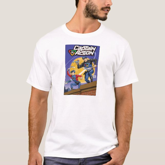Camiseta Capitão Ação Murphy Anderson (Frente)