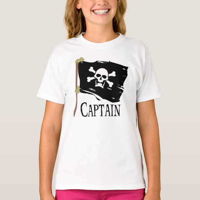 Camiseta Capitão alegre de Roger (Frente)
