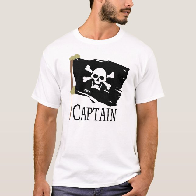 Camiseta Capitão alegre de Roger (Frente)