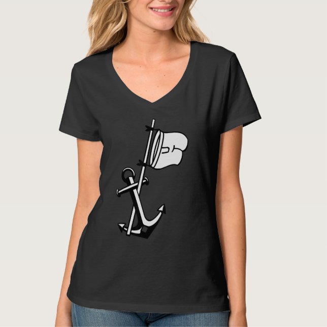 Camiseta Capitão Boat Anchor (Frente)