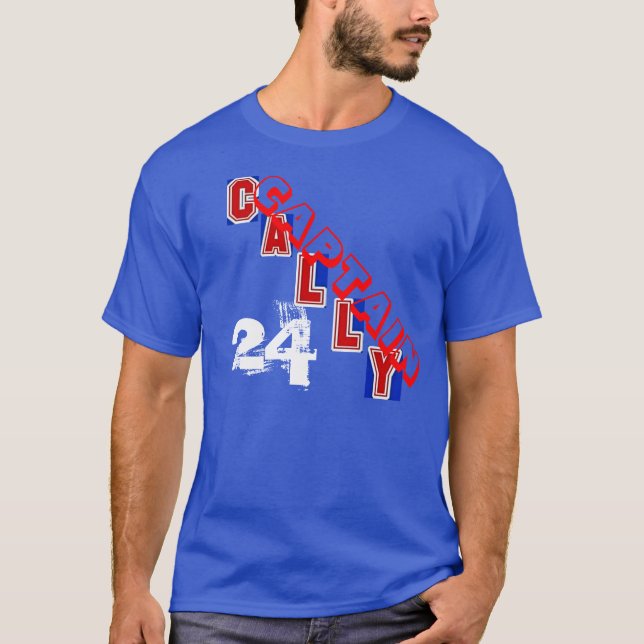 Camiseta Capitão Cally Broadway Blueshirts (Frente)