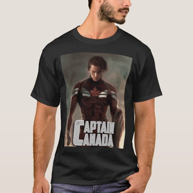 CAMISETA CAPITÃO CANADÁ (Frente)