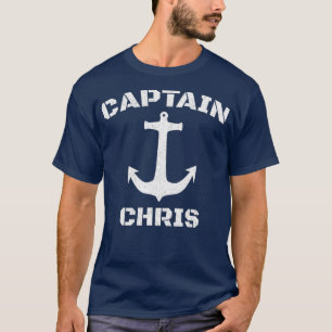 Camiseta Capitão Chris Personalizado de Barcos