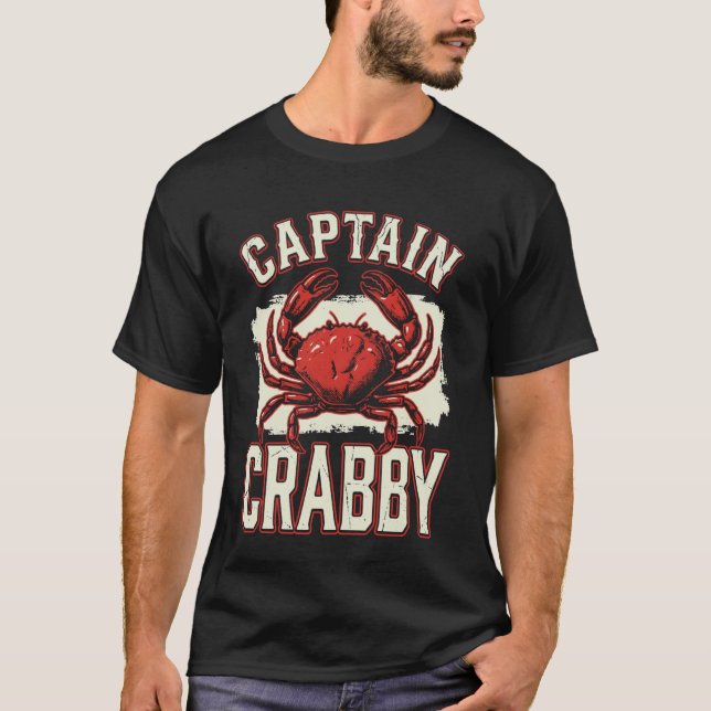 Camiseta Capitão Crabby (Frente)