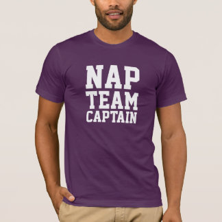Camiseta Capitão da equipe da sesta