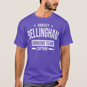 Camiseta Capitão da Equipe de Bebendo Bellingham Washington