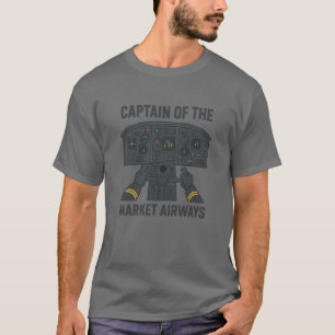 Camiseta Capitão da Market Airways – Piloto Trader