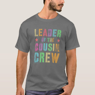 Camiseta CAPITÃO DA TRIPULAÇÃO COUSINA ENGRAÇADO Vovó G
