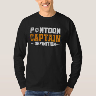 Camiseta Capitão de Barco de Pontoon barco Lake for Men 13