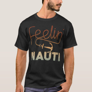 Camiseta Capitão de Barco Legal Para Homens e Mulheres Sent