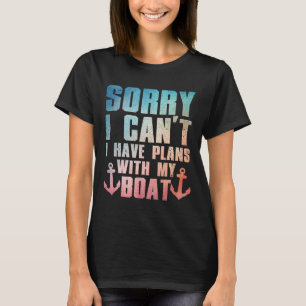 Camiseta Capitão de Barco Legal Para Homens Mulheres Dono d