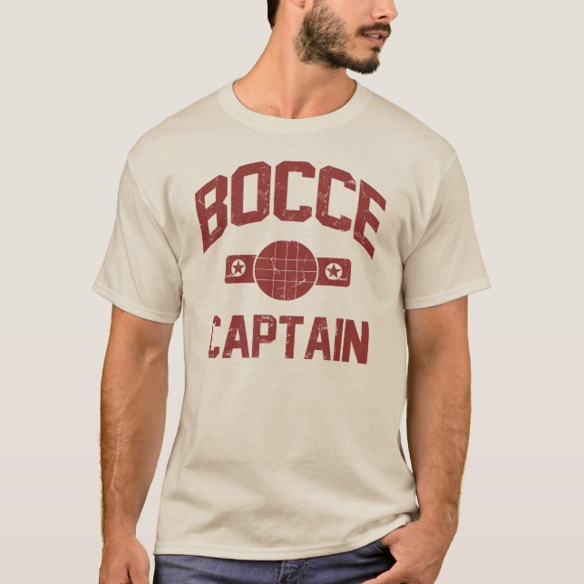 Camiseta Capitão de Bocce (Frente)