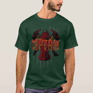 Camiseta Capitão de combate a incêndios