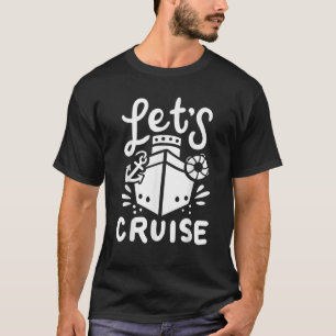 Camiseta Capitão de Iate de Navegação por Barco de Cruzeiro