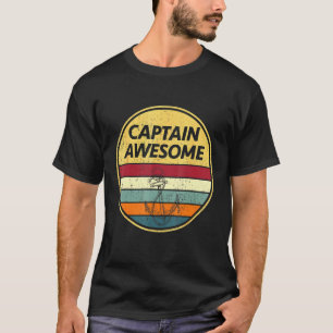 Camiseta Capitão de Navegação em veleiro de Ancoragem de Vi