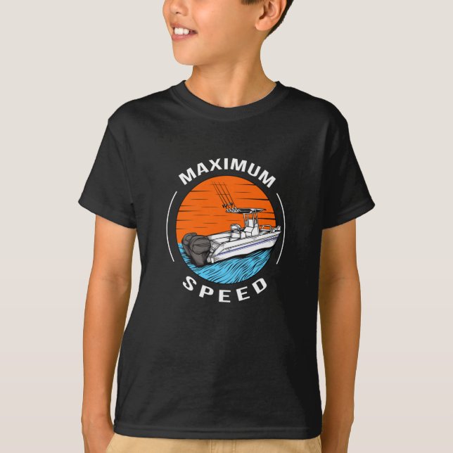 Camiseta Capitão de Navio de Corrida de Voz (Frente)