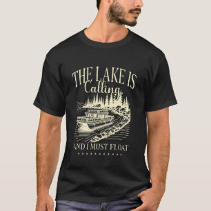 Camiseta Capitão de Pontão & Comandante de Barco Chato & Ca