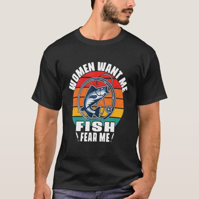 Camiseta Capitão de Trabalho de Barcos de Pesca Mulheres Me (Frente)