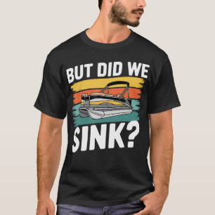 Camiseta Capitão do Barco Pontão Iatismo Mas Nós Afundamos