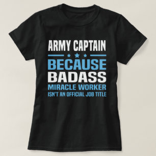 Camiseta Capitão do Exército