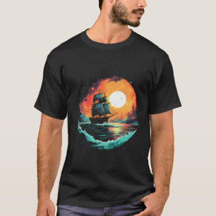 Camiseta Capitão do Mar Navegando Navegador