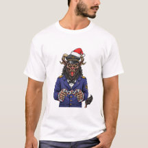 Capitão do Navio de Cruzeiro Krampus Feriado Natal