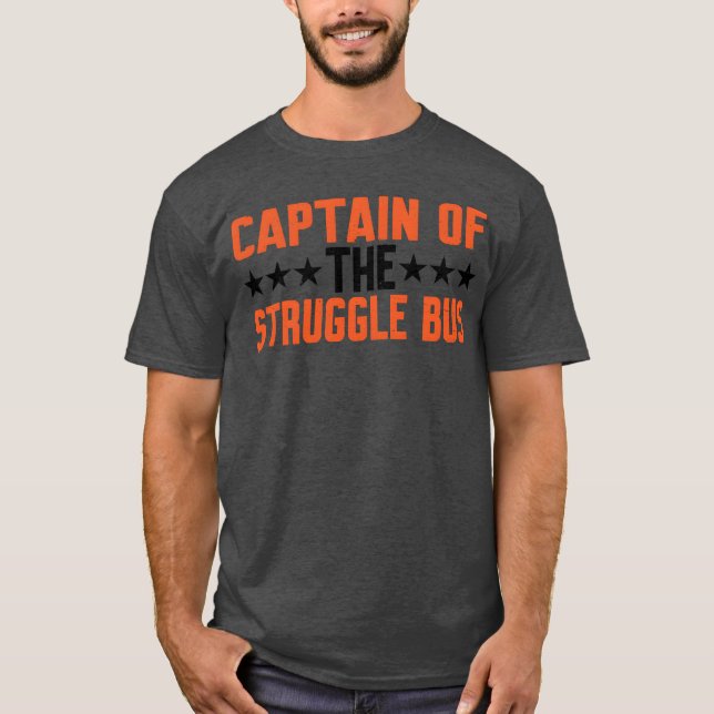 Camiseta Capitão Do Ônibus Da Luta familiar (Frente)