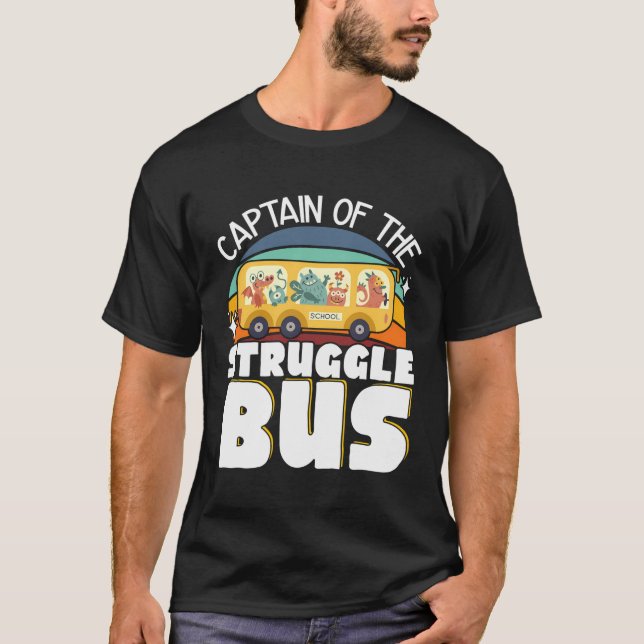 Camiseta Capitão Do Ônibus De Luta (Frente)