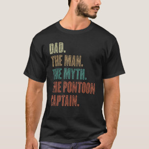 Camiseta Capitão do Pontão do Mito do Homem Pai Retro Embar