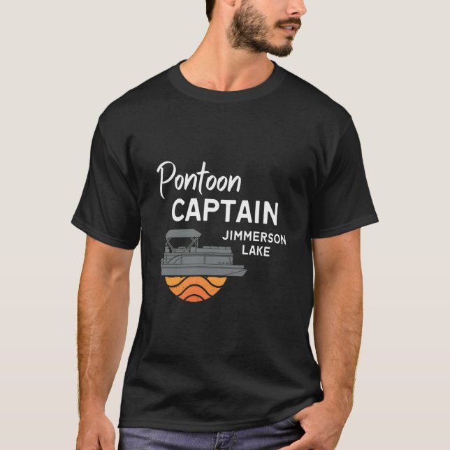 Camiseta Capitão do Pontão Lago Jimmerson (Frente)