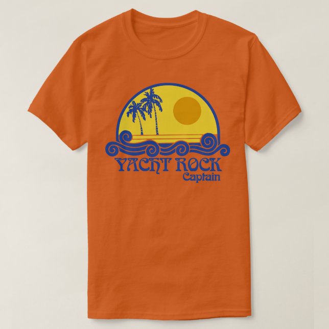 Camiseta Capitão do Yacht Rock (Frente do Design)